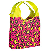Load image into Gallery viewer, O-WITZ Reusable Shopping Bag - Cheetah Print - Red