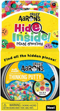 Load image into Gallery viewer, Crazy Aaron's Hide Inside Putty Playset - Mixed Emotions Clear Putty with Hidden Pieces - Non-Toxic, Never Dries Out