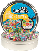 Load image into Gallery viewer, Crazy Aaron's Hide Inside Putty Playset - Mixed Emotions Clear Putty with Hidden Pieces - Non-Toxic, Never Dries Out
