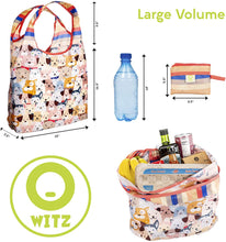 Load image into Gallery viewer, O-WITZ Reusable Shopping Bag - Animal Pattern - Dog