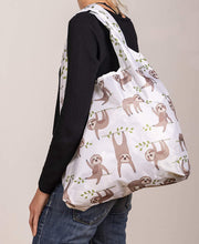 Load image into Gallery viewer, O-WITZ Reusable Shopping Bag - Animal Pattern - Sloth