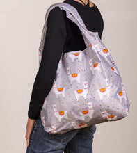 Load image into Gallery viewer, O-WITZ Reusable Shopping Bag - Animal Pattern - Llama