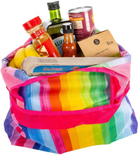 Load image into Gallery viewer, O-WITZ Reusable Shopping Bag - Rainbow Print A