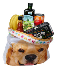 Load image into Gallery viewer, O-WITZ Reusable Shopping Bag - Dog Golden Retriever