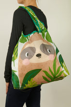 Load image into Gallery viewer, O-WITZ Reusable Shopping Bag - Sloth Green