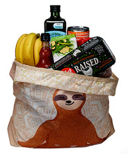 Load image into Gallery viewer, O-WITZ Reusable Shopping Bag - Sloth Yoga