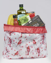 Load image into Gallery viewer, O-WITZ Reusable Shopping Bag - Bird Cardinals Red