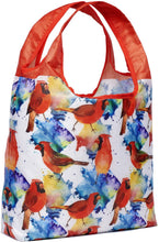 Load image into Gallery viewer, O-WITZ Reusable Shopping Bag - Bird Cardinals Multicolor