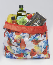 Load image into Gallery viewer, O-WITZ Reusable Shopping Bag - Bird Cardinals Multicolor