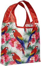 Load image into Gallery viewer, O-WITZ Reusable Shopping Bag - Bird Parrots Red