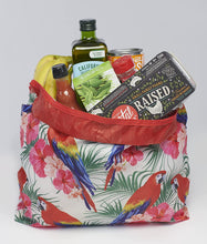 Load image into Gallery viewer, O-WITZ Reusable Shopping Bag - Bird Parrots Red