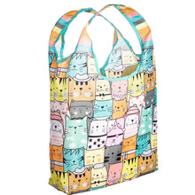 Load image into Gallery viewer, O-WITZ Reusable Shopping Bag - Animal Pattern - Cat
