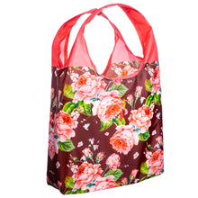 Load image into Gallery viewer, O-WITZ Reusable Shopping Bag - Vintage Floral - Red
