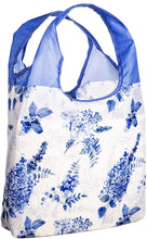 Load image into Gallery viewer, O-WITZ Reusable Shopping Bag - Vintage Floral - Blue

