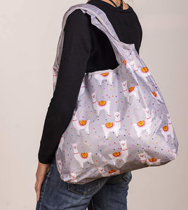 O-WITZ Reusable Shopping Bag - Animal Pattern - Llama