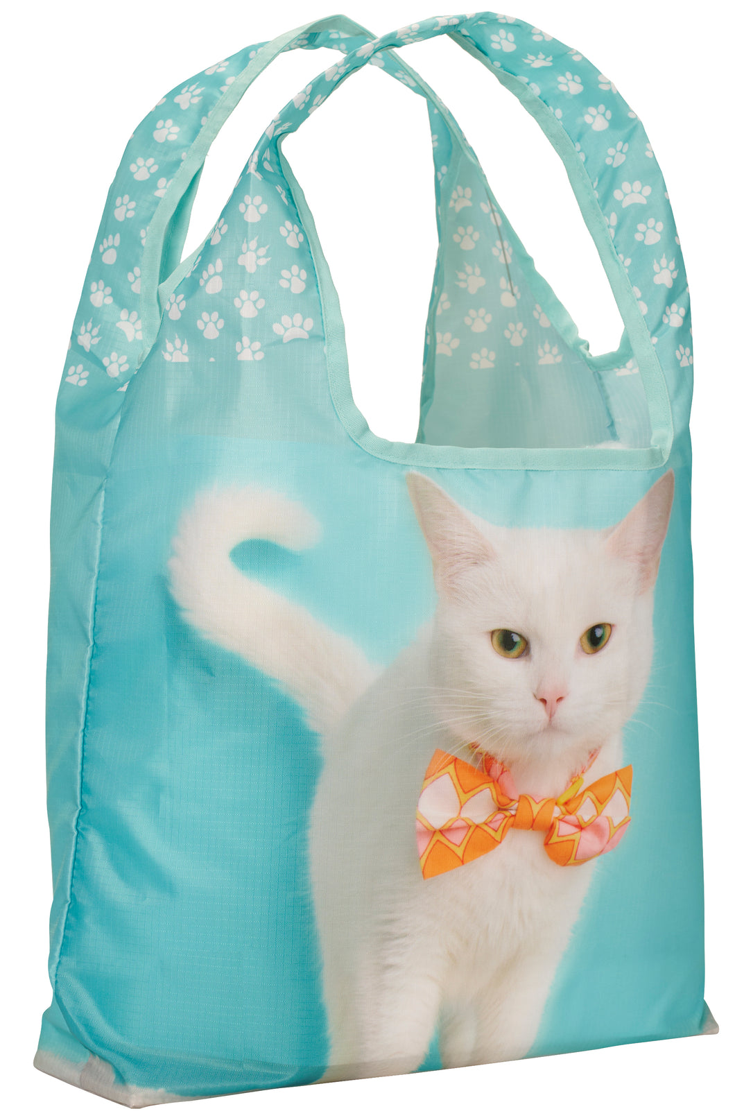 O-WITZ Reusable Shopping Bag - Cat Bowtie