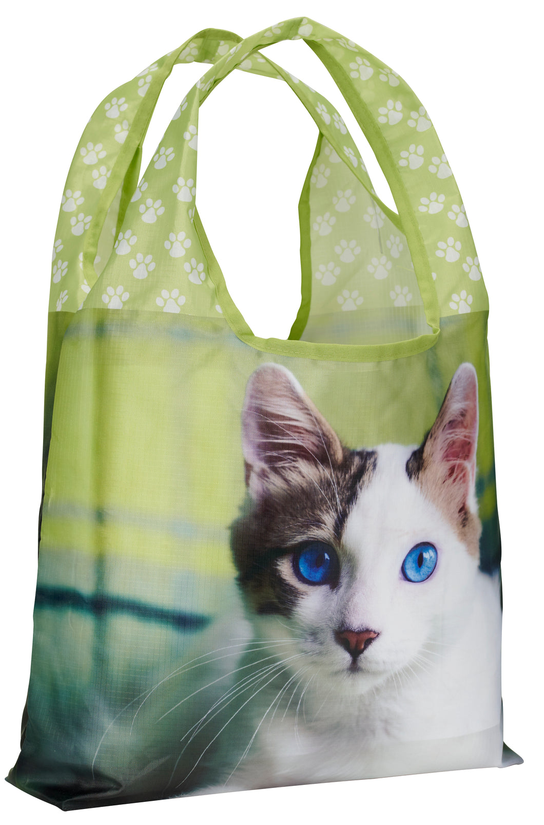 O-WITZ Reusable Shopping Bag - Cat Blue Eyes