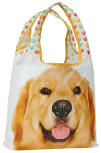 O-WITZ Reusable Shopping Bag - Dog Golden Retriever