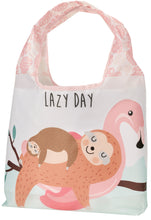 Load image into Gallery viewer, O-WITZ Reusable Shopping Bag - Sloth Pink

