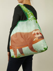 O-WITZ Reusable Shopping Bag - Sloth Relax