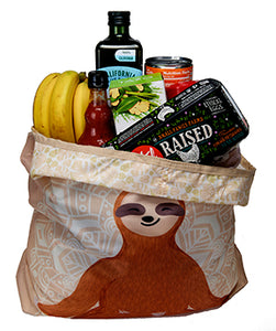 O-WITZ Reusable Shopping Bag - Sloth Yoga