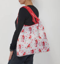 Load image into Gallery viewer, O-WITZ Reusable Shopping Bag - Bird Cardinals Red
