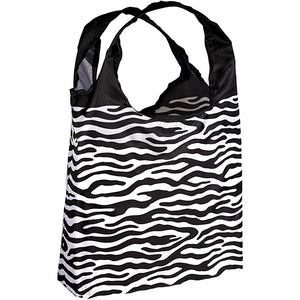 O-WITZ Reusable Shopping Bag - Zebra Print
